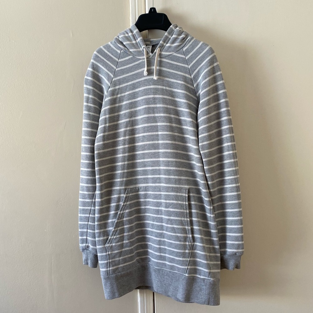 Cute American Apparel Hoodie Sweater Dress